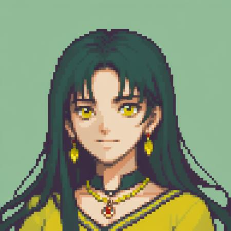 00541-2714676840-(Simple background, Green background_1.3), solo, 1girl, long hair, male focus, black hair, yellow eyes, looking at viewer, close.png